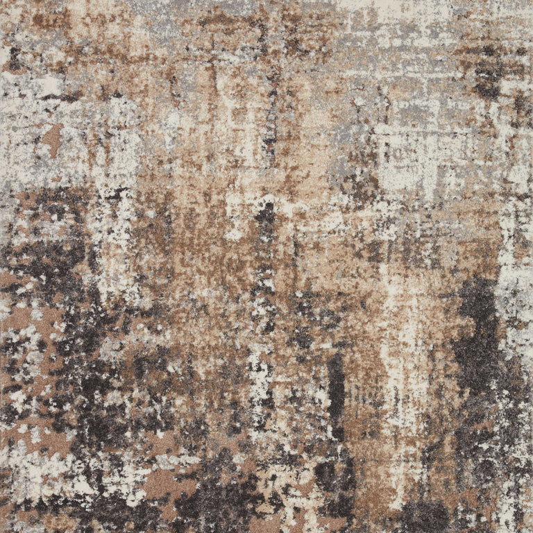 Loloi Rugs Theory Collection Rug in Taupe, Grey - 9'6" x 13', THRYTHY-04TAGY96D0