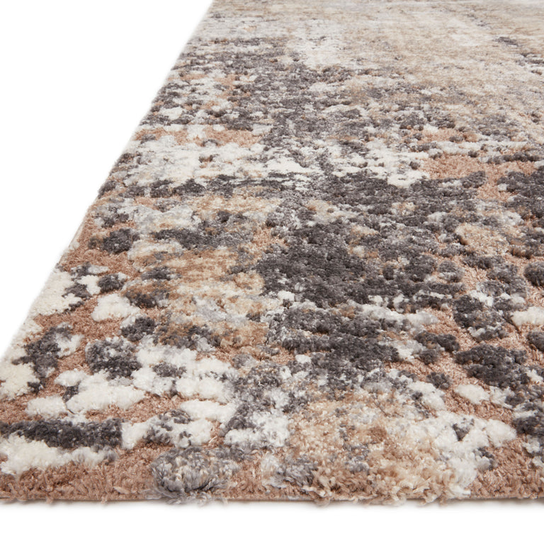 Loloi Rugs Theory Collection Rug in Taupe, Grey - 9'6" x 13', THRYTHY-04TAGY96D0