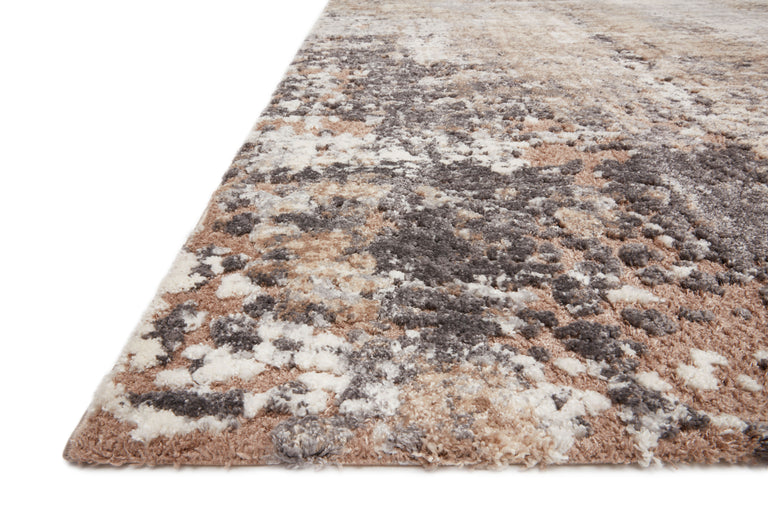 Loloi Rugs Theory Collection Rug in Taupe, Grey - 9'6" x 13', THRYTHY-04TAGY96D0