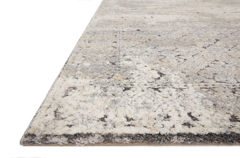 Loloi Rugs Theory Collection Rug in Grey, Sand - 9'6" x 13'
