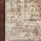 Loloi Rugs Theory Collection Rug in Mocha, Natural - 7'10" x 10'10"
