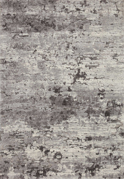 Loloi Rugs Theory Collection Rug in Charcoal, Grey - 9'6" x 13'