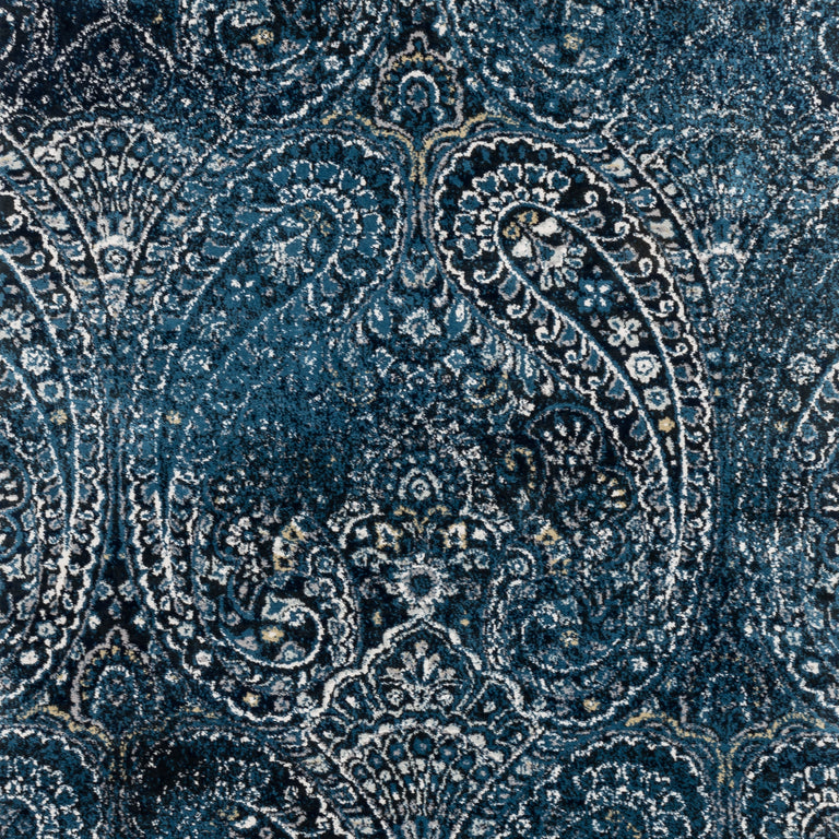 Loloi Rugs Torrance Collection Rug in Navy, Indigo - 7'10" x 10'10"