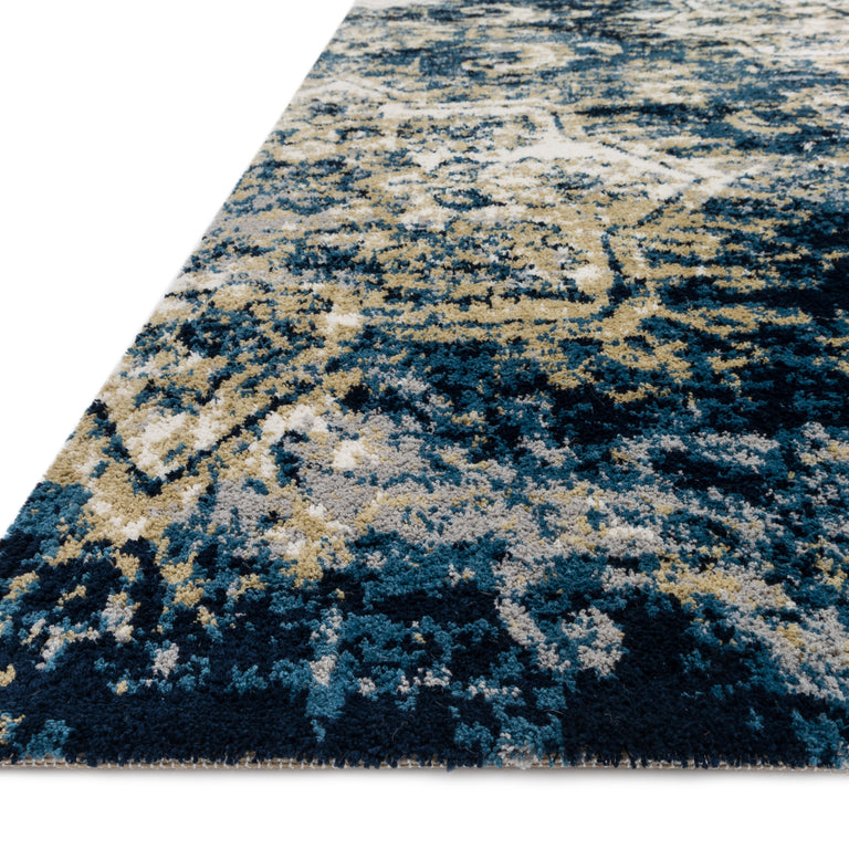 Loloi Rugs Torrance Collection Rug in Navy, Ivory - 7'10" x 10'10"