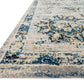Loloi Rugs Torrance Collection Rug in Grey, Navy - 9'3" x 13'