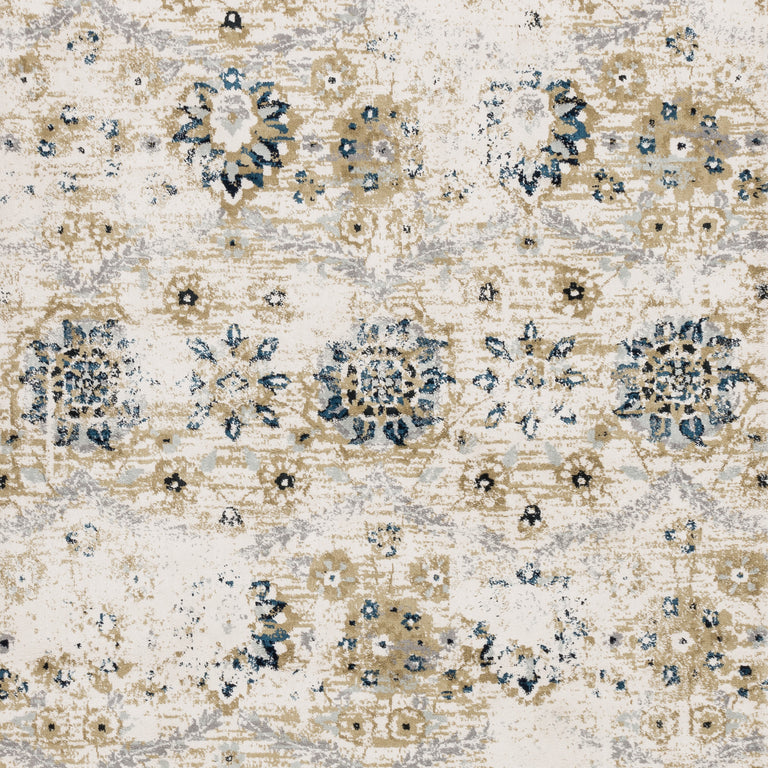 Loloi Rugs Torrance Collection Rug in Ivory, Multi - 7'10" x 10'10"