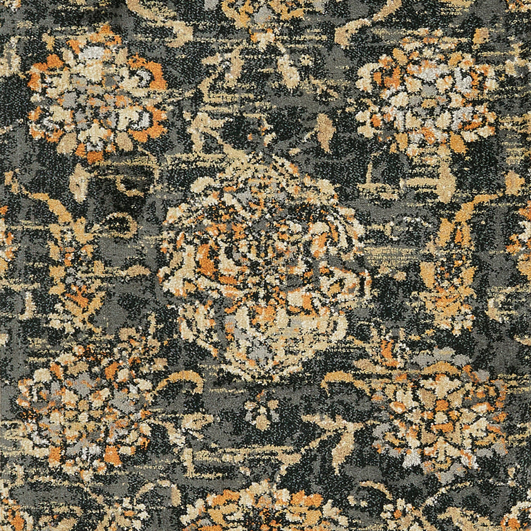 Loloi Rugs Torrance Collection Rug in Charcoal - 7'10" x 10'10"