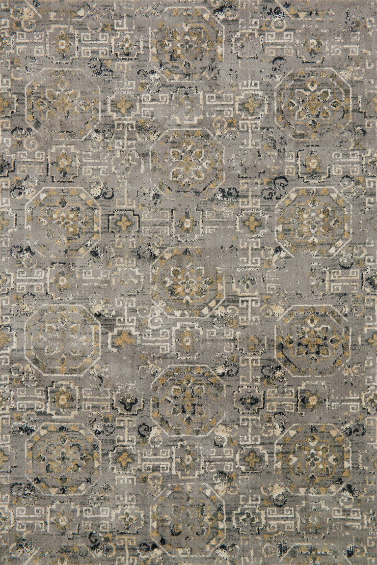 Loloi Rugs Torrance Collection Rug in Grey - 9'3" x 13', TORRTC-12GY0093D0