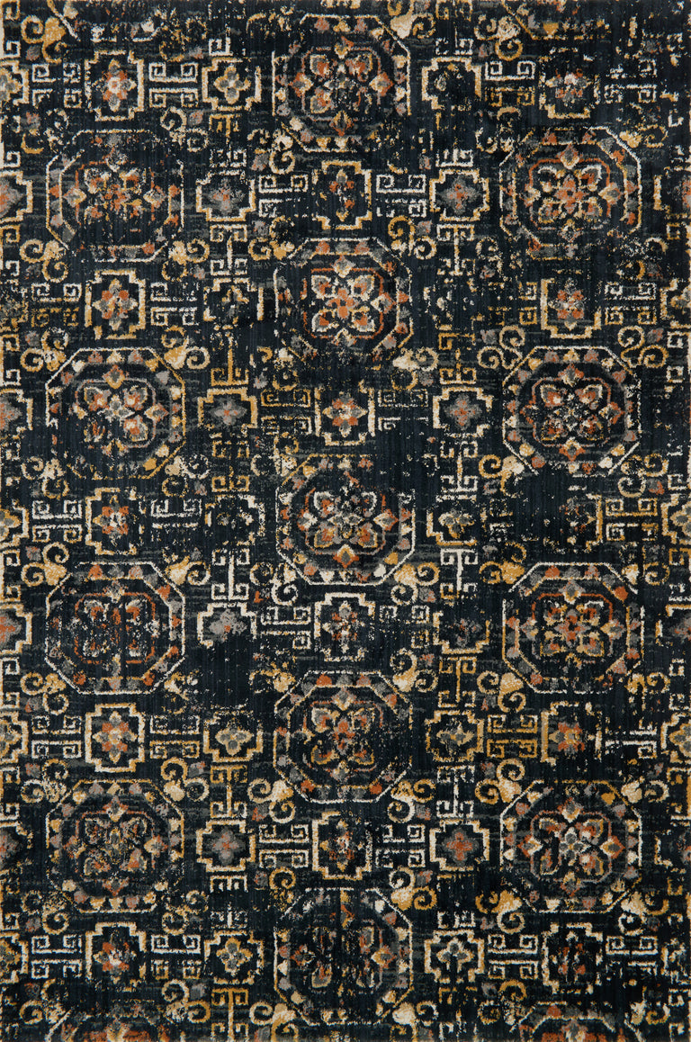 Loloi Rugs Torrance Collection Rug in Midnight - 9'3" x 13'