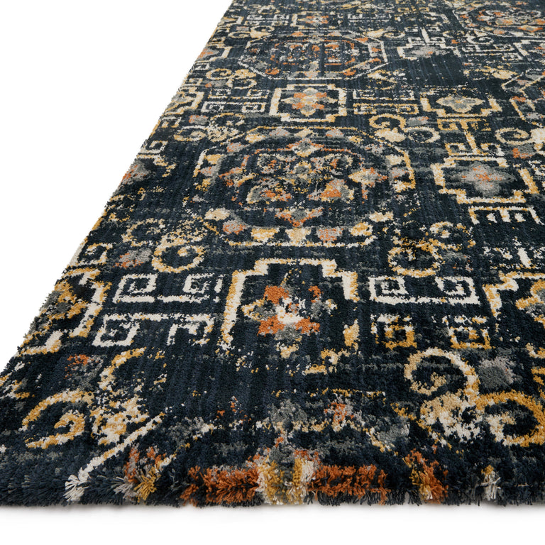 Loloi Rugs Torrance Collection Rug in Midnight - 7'10" x 10'10"