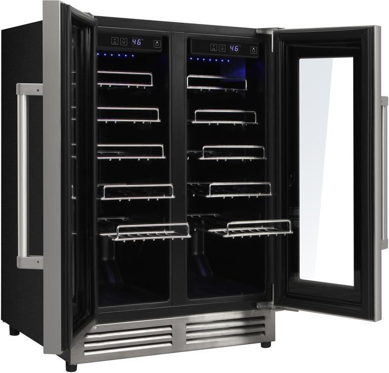 Thor Kitchen Package - 36" Electric Range, Range Hood, Microwave, Refrigerator, Dishwasher, Wine Cooler, AP-HRE3601-8