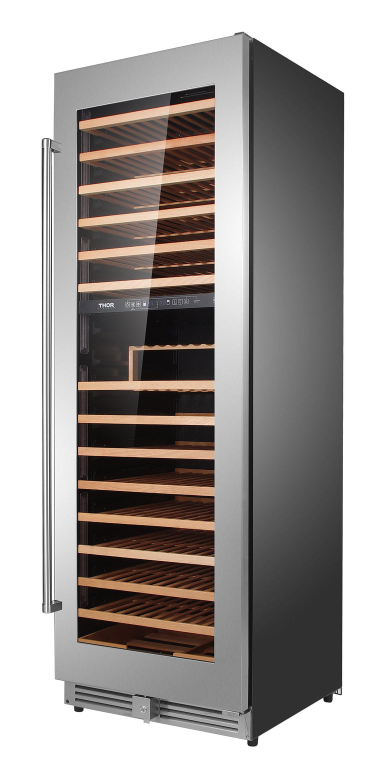 Thor Kitchen 24 in. 162 Bottle Dual Zone Wine Cooler, TWC2403DI | Premium Home Source
