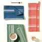 Caraway Linens Set in Perracotta