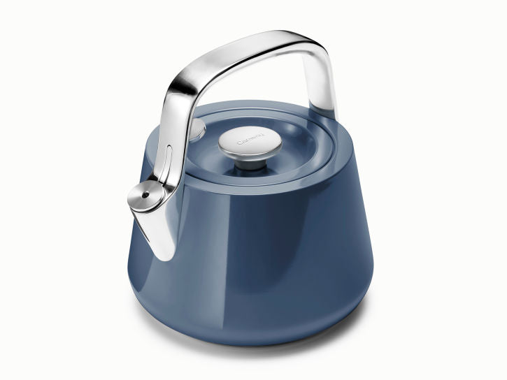 Caraway Whistling Tea Kettle in Navy