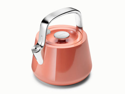 Caraway Whistling Tea Kettle in Perracotta