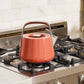 Caraway Whistling Tea Kettle in Perracotta