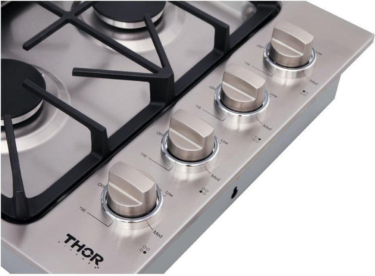 Thor Kitchen Package - 30" Wall Oven, Drop-in Cooktop, Range Hood, AP-HEW3001-DC-30