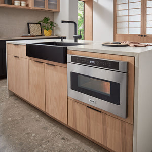 THOR Kitchen 24" 1.2 Cu. Ft. Microwave Drawer In Stainless Steel, TMD2401
