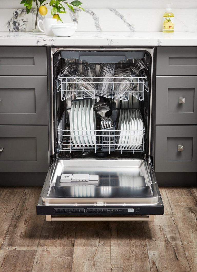 Thor Appliance Bundle - 48 In. Propane Gas Range, Range Hood, Refrigerator, Dishwasher, Wine Cooler, AB-LRG4807ULP-W-3