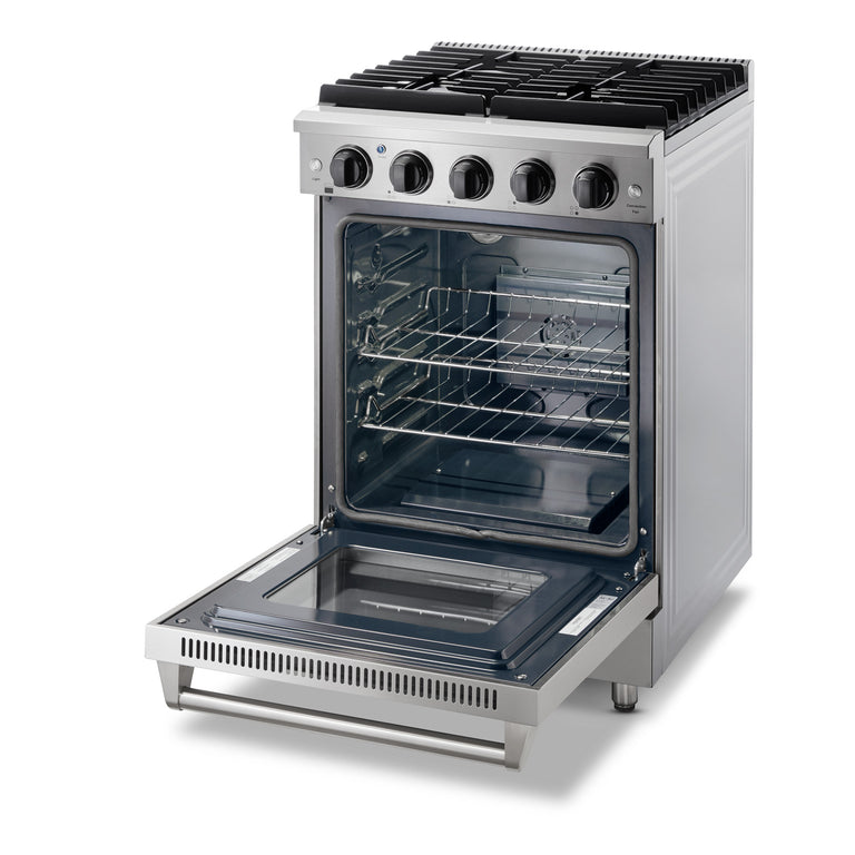 Thor Kitchen 24 in. Professional Gas Range in Stainless Steel, LRG2401U