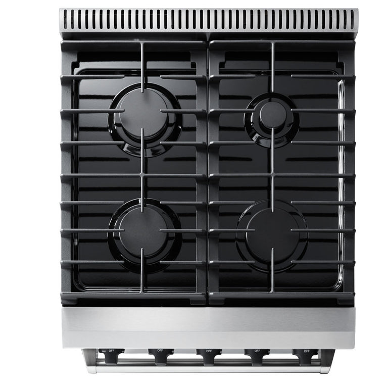 Thor Kitchen 24 in. Professional Gas Range in Stainless Steel, LRG2401U