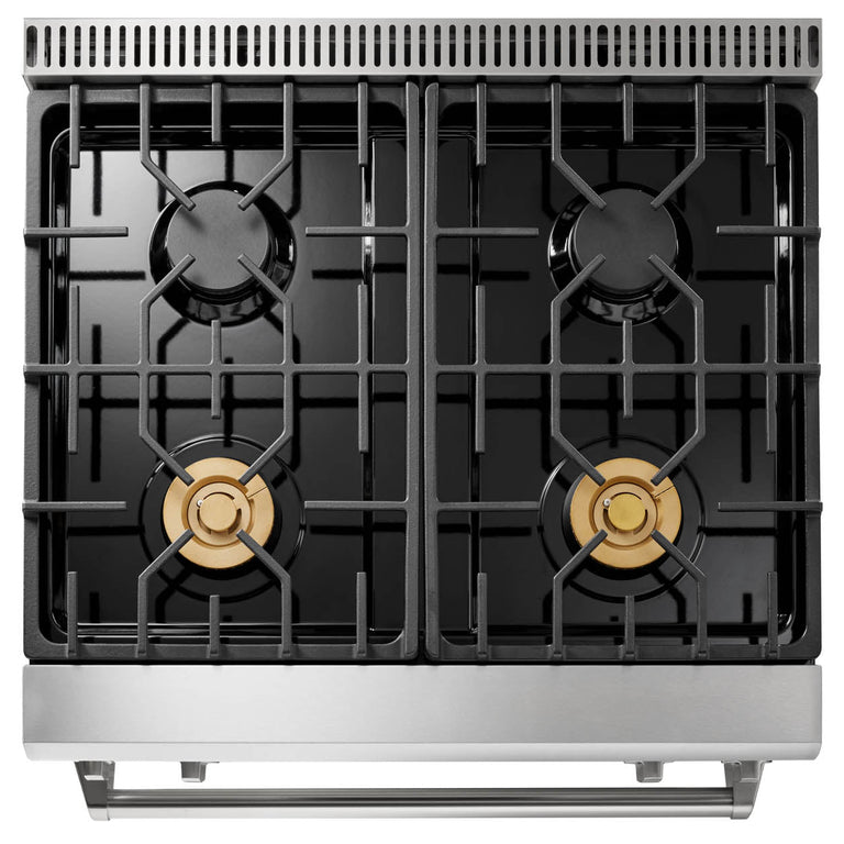 Thor Kitchen Appliance Package - 30 In. Propane Gas Range, Range Hood, Refrigerator, Dishwasher, Wine Cooler, AP-TRG3001LP-4