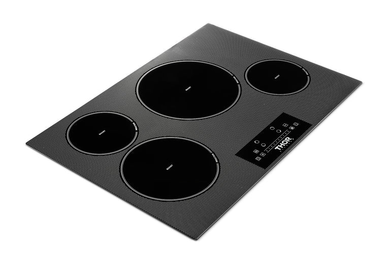 Thor Kitchen Package - 30" Induction Cooktop, Range Hood, AP-TIH30-W