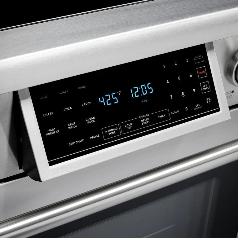 Thor Kitchen Appliance Package - 30 In. Electric Range, Range Hood, Microwave Drawer, Refrigerator with Water and Ice Dispenser, Dishwasher, AP-TRE3001-13