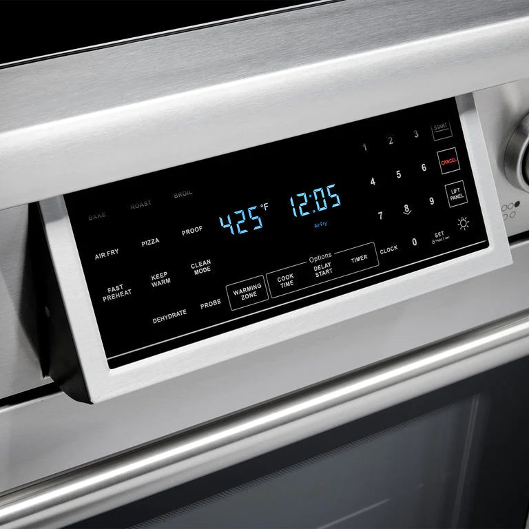 Thor Kitchen Appliance Package - 30 In. Electric Range, Range Hood, Microwave Drawer, Refrigerator, Dishwasher, Wine Cooler, AP-TRE3001-C-6