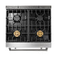 THOR Kitchen 30 In. 4.6 cu. ft. Self-Clean Propane Gas Range in Stainless Steel, TRG3001LP