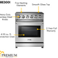 Thor Kitchen 30 in. Electric Range in Stainless Steel, HRE3001