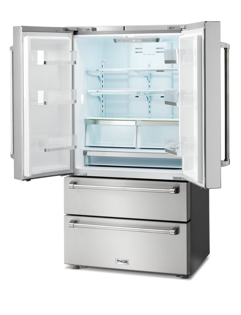 Thor Kitchen 36 In. Counter Depth Refrigerator Stainless Steel