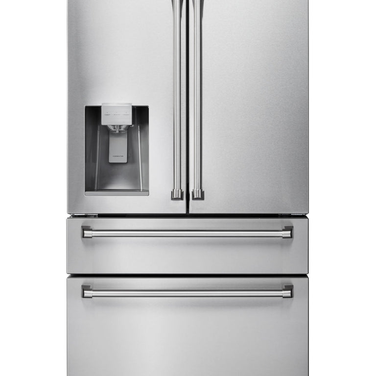 Thor Kitchen Appliance Package - 30 In. Electric Range, Range Hood, Microwave Drawer, Refrigerator with Water and Ice Dispenser, Dishwasher, AP-TRE3001-13