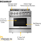 Thor Kitchen 36 in. 5.2 cu. ft. Professional Propane Gas Range in Stainless Steel, HRG3618ULP
