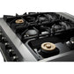 THOR Kitchen 36 in. 5.2 cu. ft. Professional Propane Gas Range in Stainless Steel, HRG3618ULP