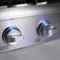 THOR Kitchen 48 in. Propane Gas Rangetop in Stainless Steel, HRT4806ULP