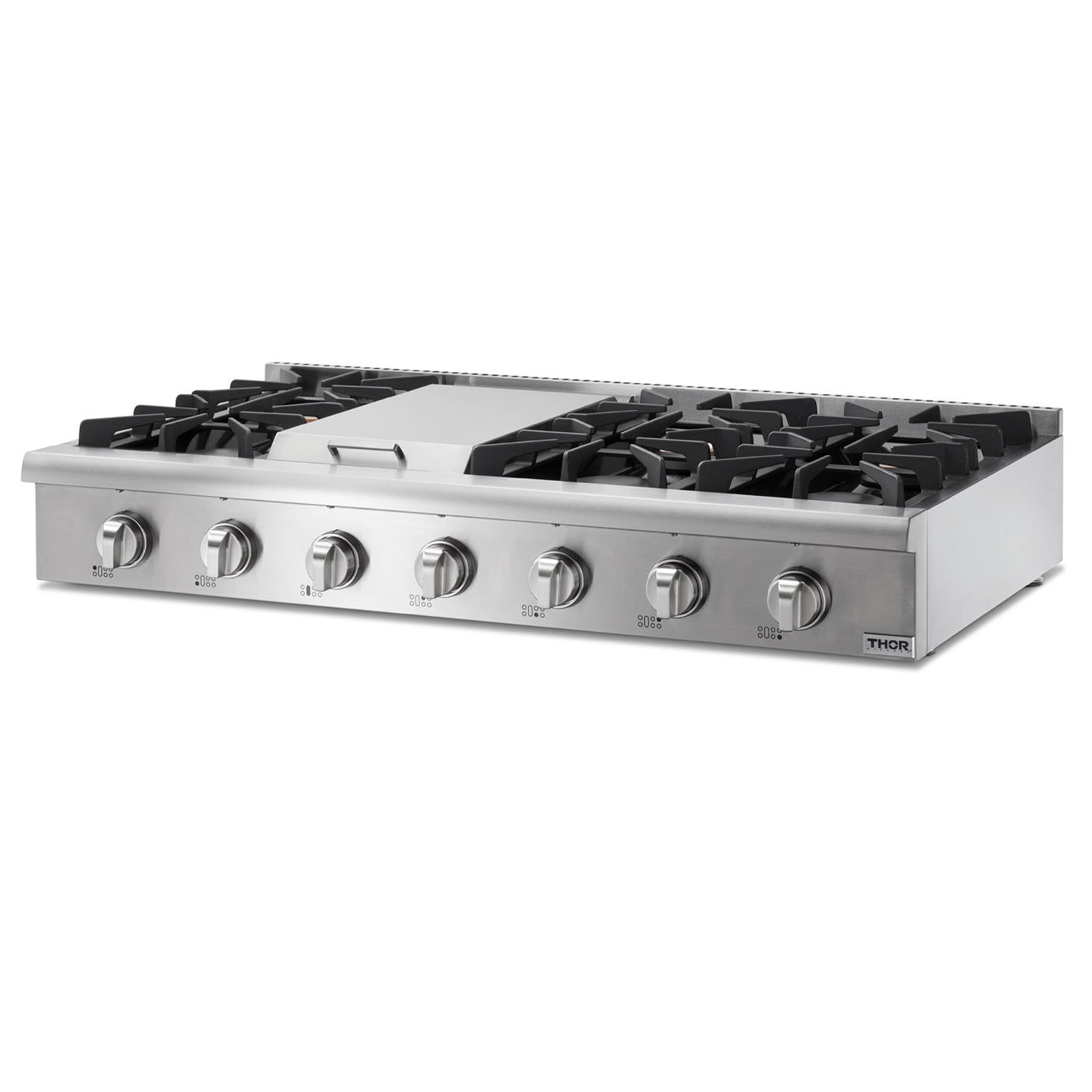 Thor Kitchen 48 in. Propane Gas Rangetop in Stainless Steel, HRT4806UL