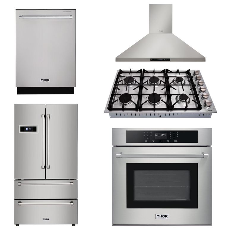 https://www.premiumhomesource.com/cdn/shop/products/ThorKitchenAppliancePackage-30in.WallOven_36In.Cooktop_RangeHood_Refrigerator_Dishwasher_AP-HEW3001-DC-36-2-PremiumHomeSource.png?v=1633982432&width=768