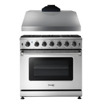 Thor Kitchen Package - 36 in. Propane Gas Range, Range Hood, AP-LRG3601ULP-9