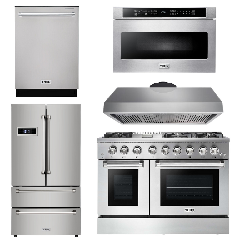 Thor 48 dual fuel range deals
