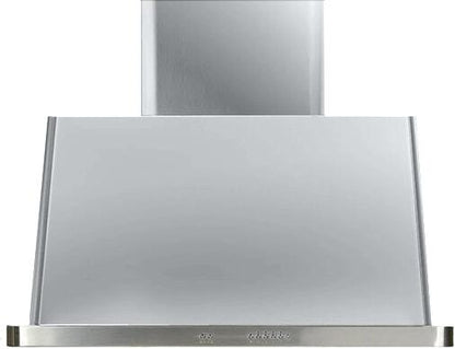 ILVE 36 in. Majestic Stainless Steel Wall Mount Range Hood with 600 CFM Blower, UAM90SS