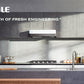 Fotile Pixie Air 30 in Slim Stainless Steel Undercabinet Range Hood, UQG3002