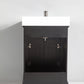 Vanity Art 30 in. Single Sink Vanity & Mirror - Espresso, VA1030E