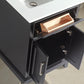 Vanity Art 30 in. Single Sink Vanity & Mirror - Espresso, VA1030E