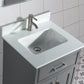 Vanity Art 30 in. Single Sink Vanity & Mirror - Grey, VA1030G