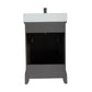 Vanity Art 30 in. Single Sink Vanity & Mirror - Grey, VA1030G