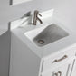 Vanity Art 30 in. Single Sink Vanity & Mirror - White, VA1030W
