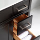 Vanity Art 36 in. Single Sink Vanity & Mirror - Espresso, VA1036E