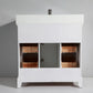 Vanity Art 36 in. Single Sink Vanity & Mirror - White, VA1036W
