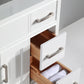 Vanity Art 36 in. Single Sink Vanity & Mirror - White, VA1036W